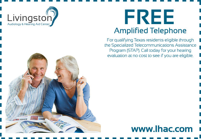 Free Amplified Telephone