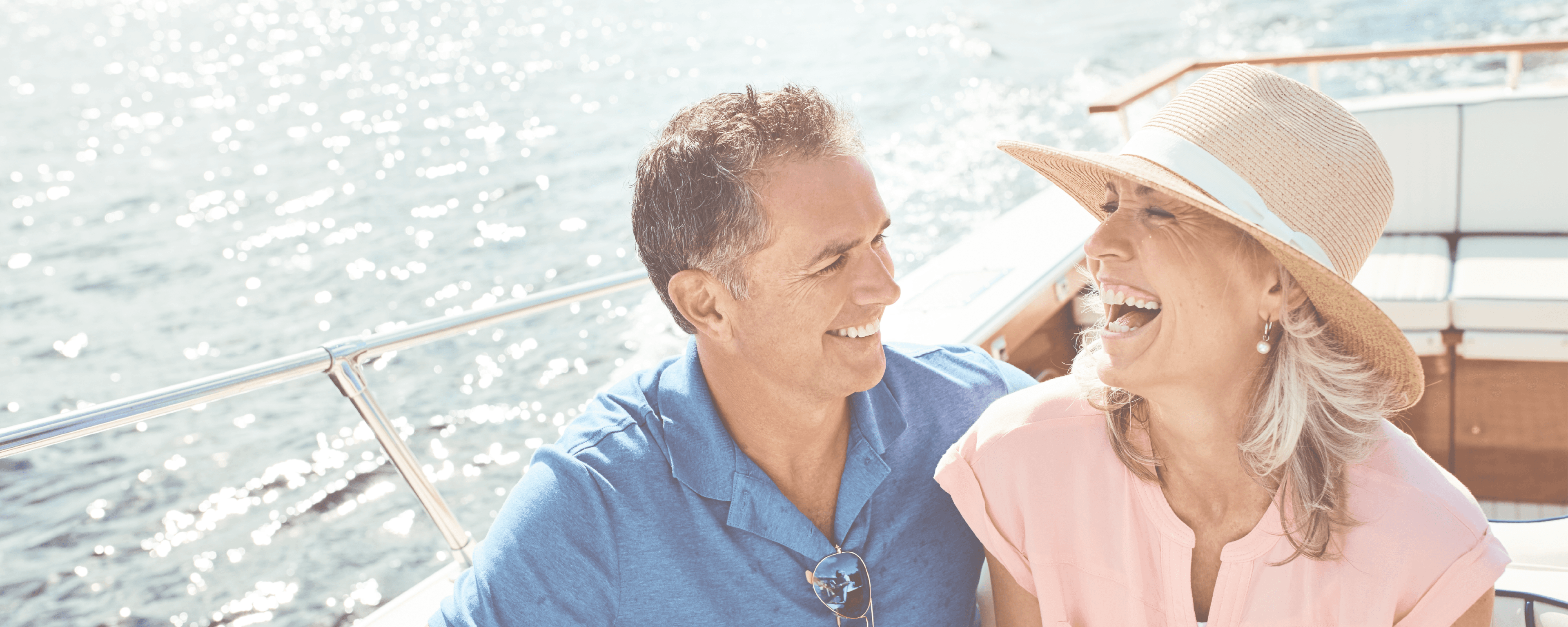 Husband and Wife on Boat